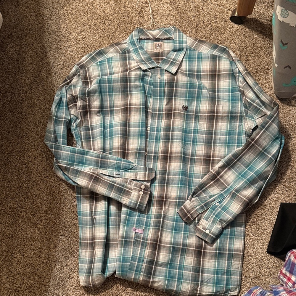Cinch long sleeve western shirt